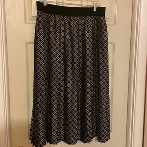 Pleated Flowy Skirt